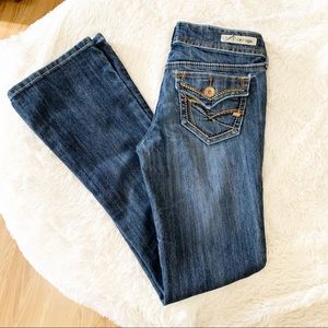 Refuge KnockOut Skinny Boot Cut Stretch Jeans 4Reg